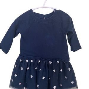 EUC Carter’s Blue Tulle Dress Girls 18 Months